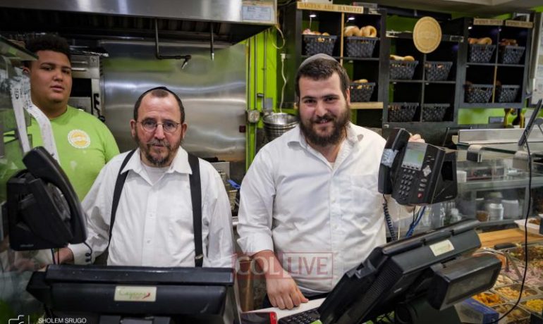 Dad, Son Serve Breakfast All Day
